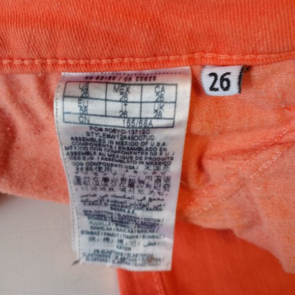GUESS Brittney Skinny Orange Jeans - Picture 4 of 7